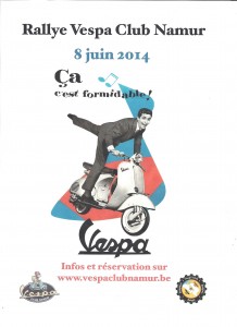 rallye annuel du Vespa Club Namur 2014.1